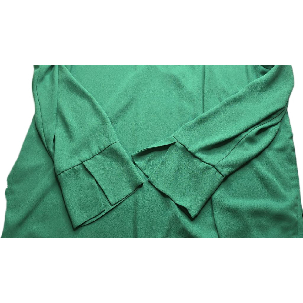 The Limited XL Green Tunic Blouse Long Sleeve V Neck Flowy Top - Picture 11 of 11